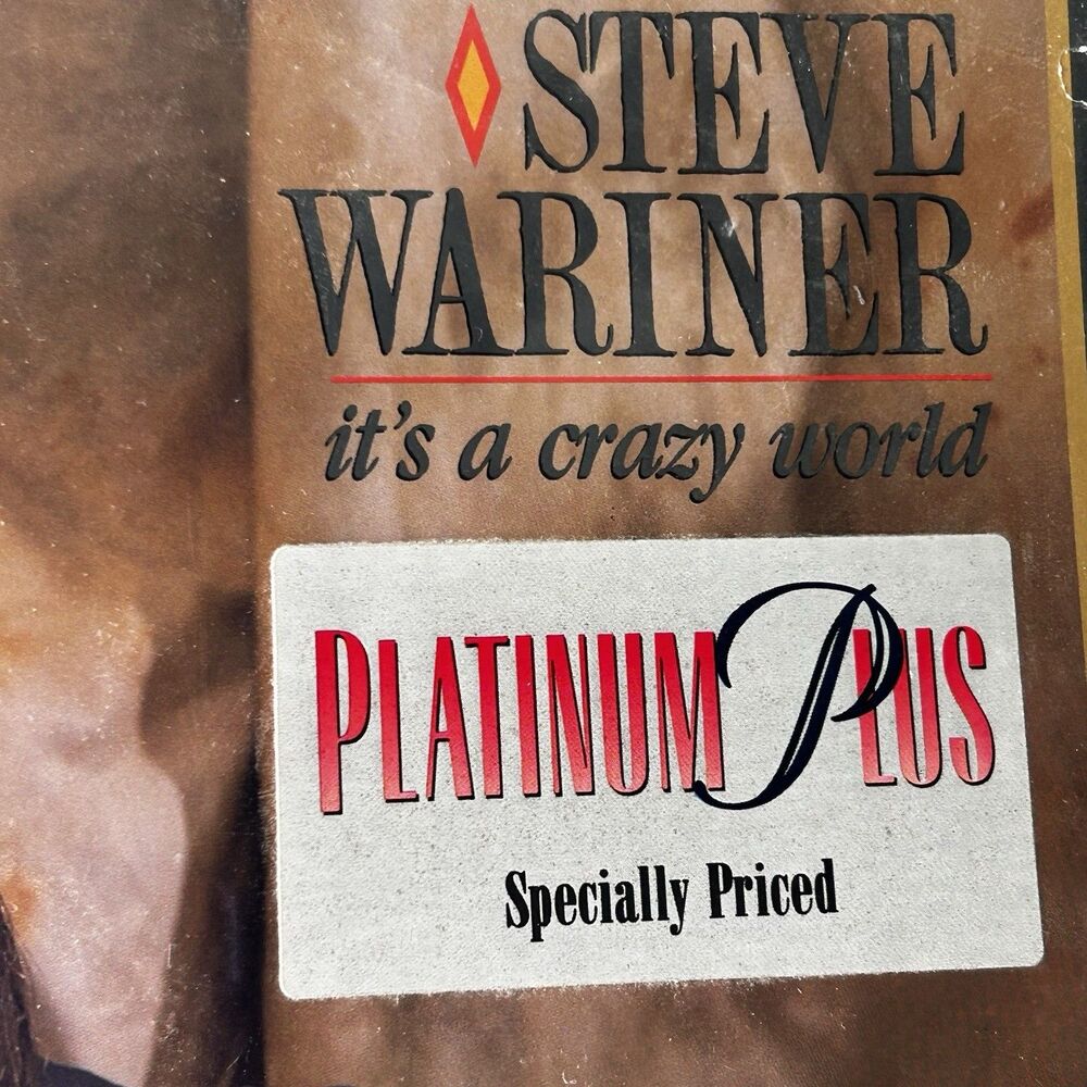 Steve Wariner - It's A Crazy World Vinyl LP SEALED MCA-5926 - Picture 7 of 7